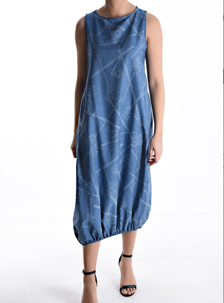 Cotton sleeveless dress