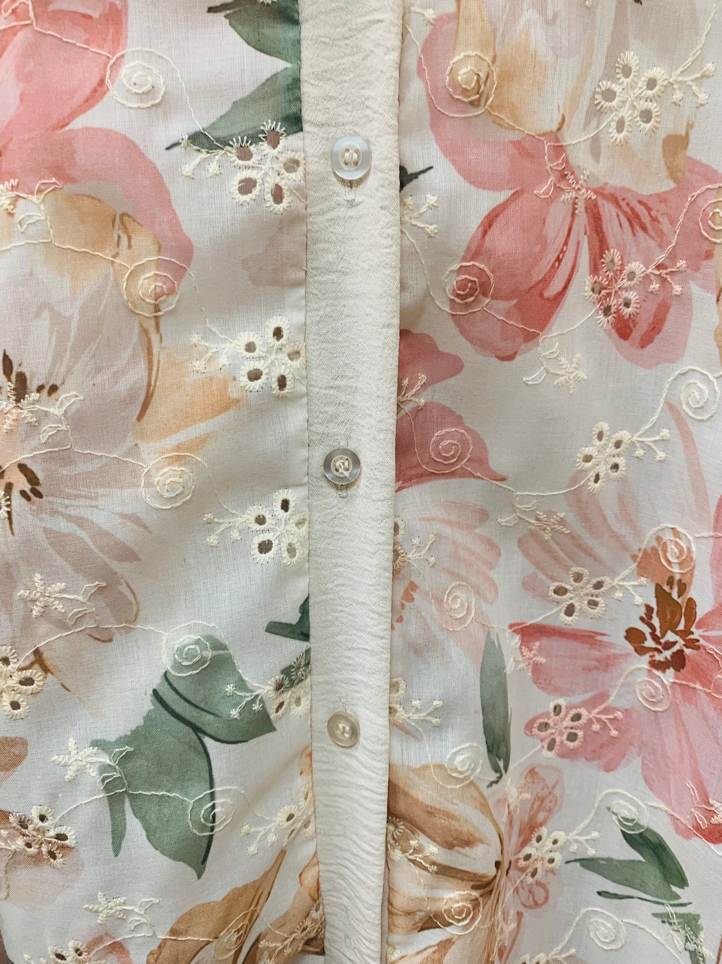 Oversized cotton shirt