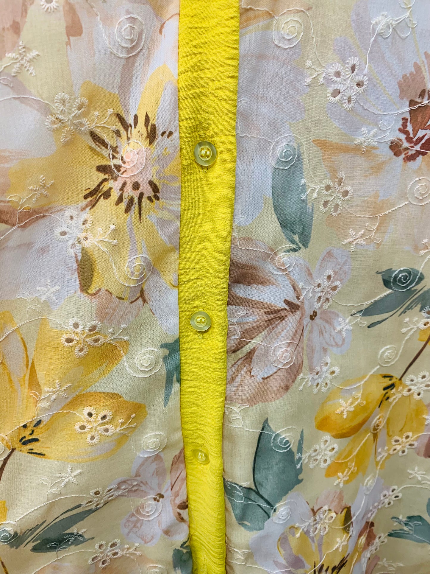 Oversized cotton shirt