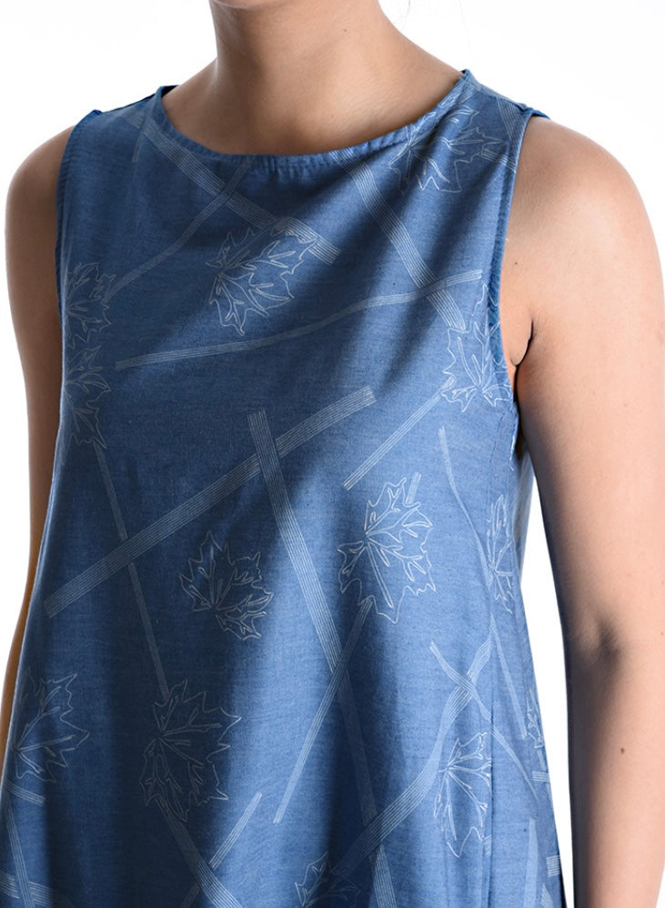 Cotton sleeveless dress