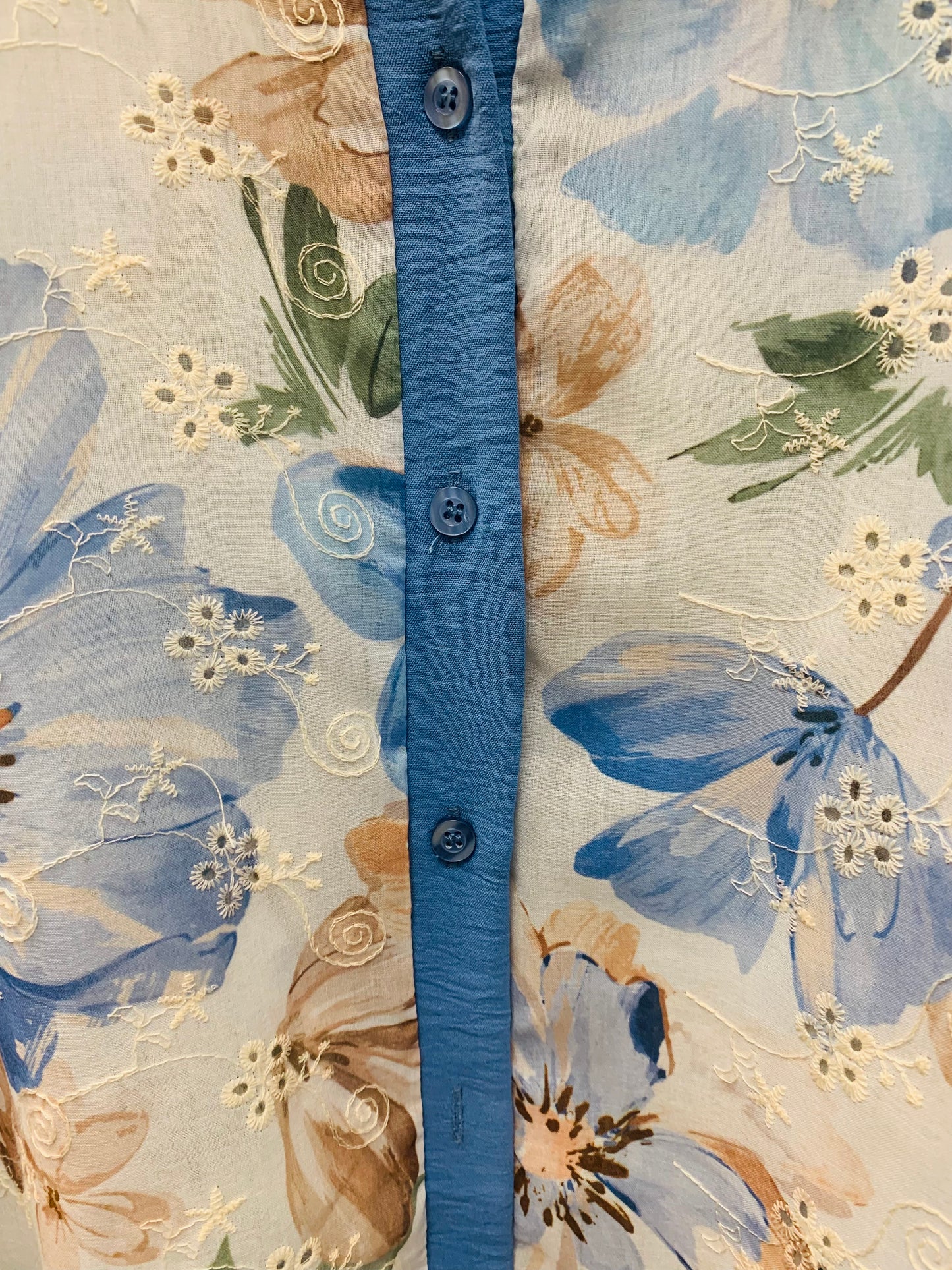 Oversized cotton shirt